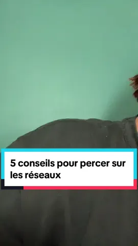 5 conseils pour percer sur les réseaux