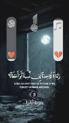 #ربنا_لاتواخذنا_ان_نسينا_او_اخطئنا #🤍  #قرآن_كريم_راحة_نفسية  #ارح_سمعك_بالقران  #cupcut #tiktok 