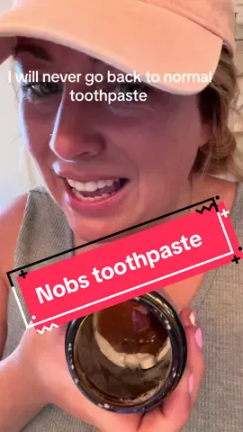 This nobs toothpaste is awesome. I will never go back to normal toothpaste. ##minty##nobstoothpaste##toothpaste##cavities##ttshop##stinkybreath