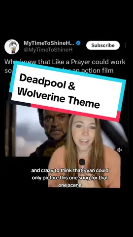 Deadpool & Wolverine Theme: Who knew they'd use a song from the queen of pop herself!?!?  #greenscreen #madonna #queenofpop #likeaprayer #deadpoolwolverine #shawnlevy #ryanreynolds #hughjackman #movienews #marvel #mcu #deadpool #wolverine #marvelstudios 