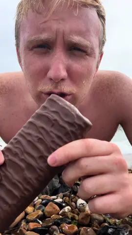THE BIG DADDY!😛 #mands #marksandspencer #dubiachocolate #chocolatebar #sea #swimming 