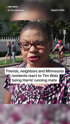 Friends and neighbors of Gov. Tim #Walz describe their reactions to learning that the #Minnesota governor was picked to be #KamalaHarris’ running mate.