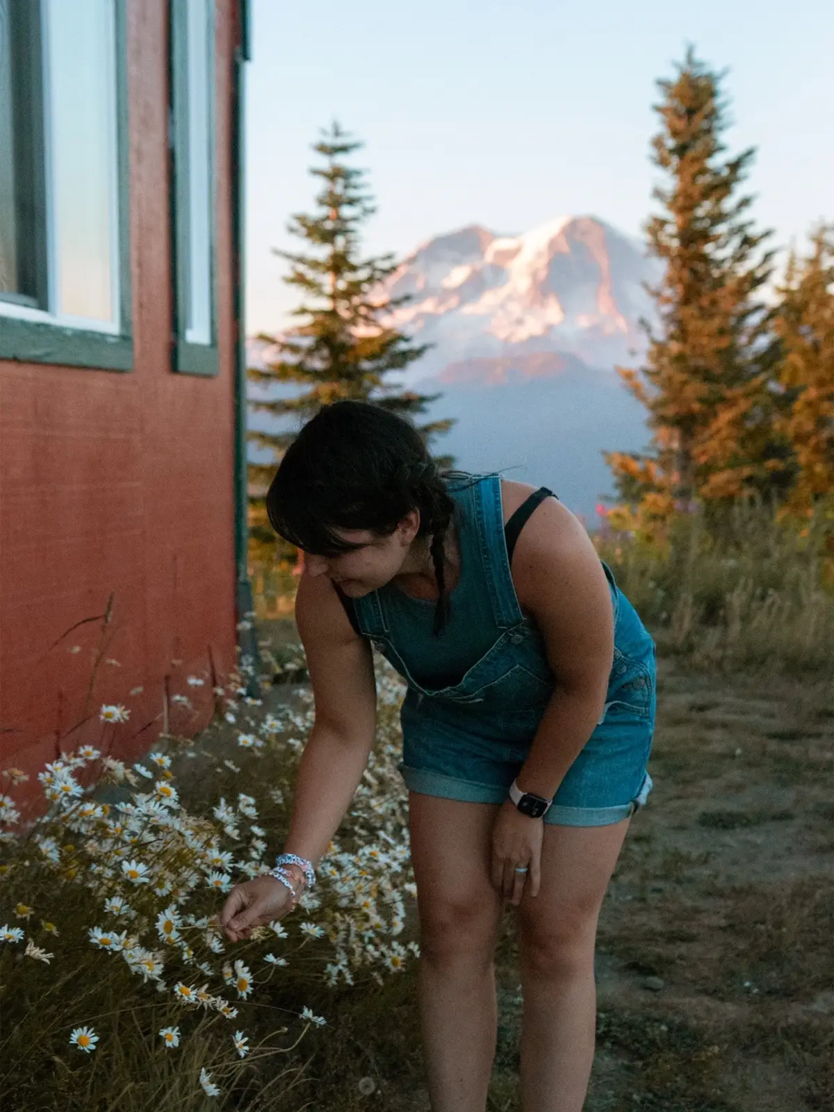 📍 High Hut - Ashford, WA Highly recommend booking a stay a night or two up here! Insane views of Mount Rainier & the hut has a lot of essential amenities. You MUST book in advance thru the Tahoma Trails Association.  You might also remember I came back and stayed up here last winter! No matter what season, it’s always a treat to experience this place 😌🌲🙏 #mountrainier #highhut #Hiking #alpinehut #washington #wildflowers #TSTheErasTour 