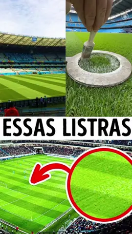 Pra que serve as listras no campo de futebol?