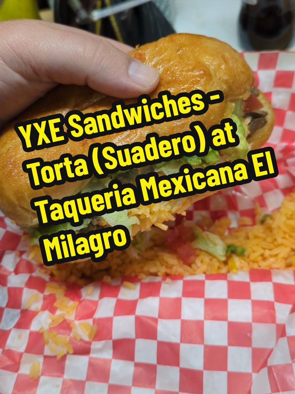 Trying the Suadero Torta at Taqueria Mexicana El Milagro in #yxe  Absolutely phenomenal sandwich. I'll certainly be back to pick up some dried chilis, annatto, mexican cheeses as well as to try their pambazo sandwich!  #saskatoon #sandwiches #torta #suadero #sandwichdad #sandwichtiktok #saskatoontiktok #sandwichesoftiktok #fyp 