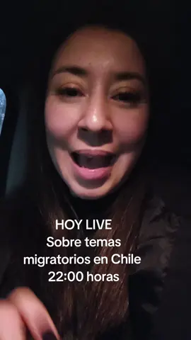 HOY LIVE Sobre temas migratorios en Chile  22:00 horas