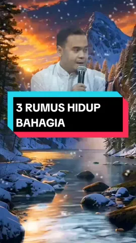 3 rumus hidup bahagia #ustadzhilmanfauzi  #ceramah  #muhasabahdiri  #motivasi  #bahagia  #hidup 