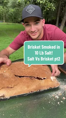 Part 2 Salt Vs Brisket!🤯🧂🍖 @Pit Boss Grills #fyp #fypシ #Foodie #foodietiktok #foodcritic #chopelasreview #foodreview #chopelascreations #bbq #brisket #pitboss 