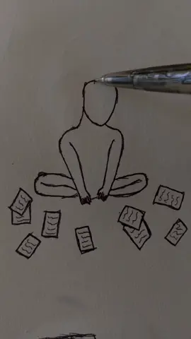 stress #sad #saddrawing #easydrawing #sketch #fyp #fypシ゚viral #typツ🌹typ♡ツforyoupage☆viral #viwesproblem 