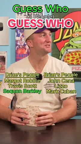 Guess Who Vs. @The Makeshift Project #guesswho #guessinggame #celebrities #highlandbros #fyp 