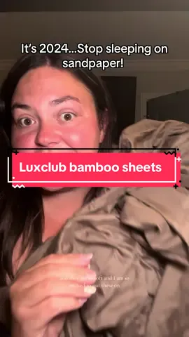 10/10 recommemd these bamboo sheets! They have an awesome price, so soft, deep pockets & stay on your bed! Get yours today before they sell out again! @Acquco #luxclubsheets #bamboosheets #sheetset #bamboo #tiktokshopfinds 