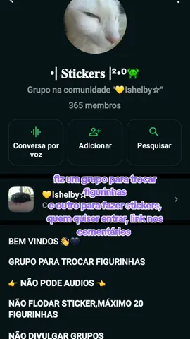 grupo de figurinhas de whatsapp .  #grupowhattsapp #botwhatsappstickers #sticker #figurinhas #foryou  #fy #viral #foryoupage 
