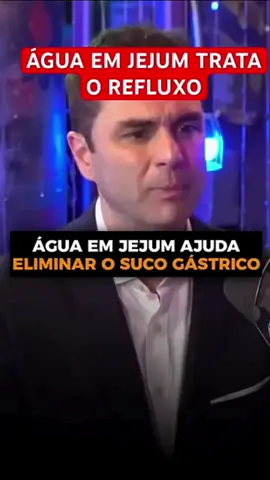 ÁGUA EM JEJUM TRATA REFLUXO