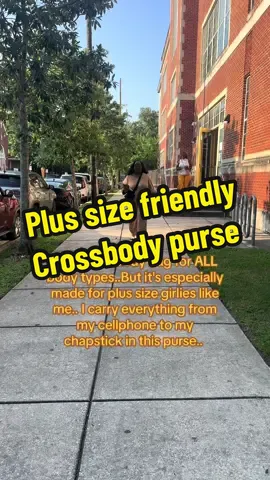 Let's be friends #plussizetravel #sizeinclusive #crossbodybag #backtoschoolbag #curvytiktok #curvyfashion #viral #plussizetiktok 