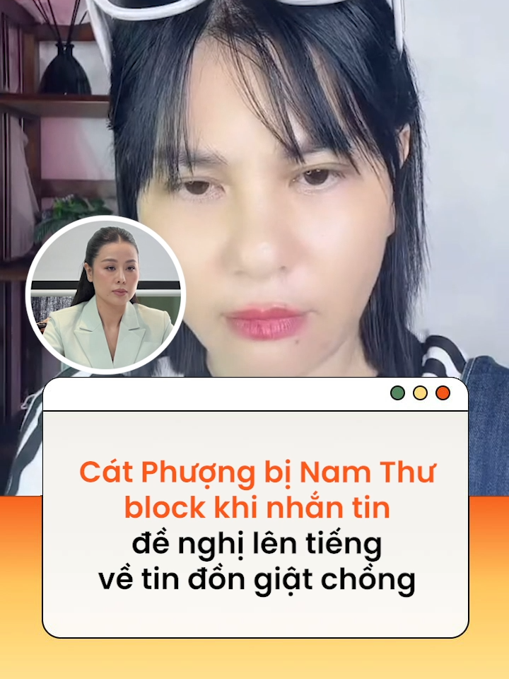 Cát Phượng thể hiện rõ sự bức xúc, lên tiếng vì hành động thiếu tôn trọng của đàn em #catphuong #namthu #zyydoo #tiktokgiaitri #amm