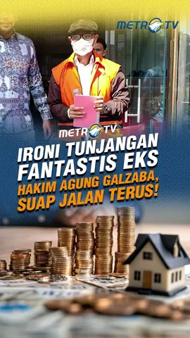 Total gaji Gazalba Saleh selama jadi Hakim Agung capai Rp6,2 miliar, penghasilan Rp77 juta/bulan. #gazalbasaleh #hakimagung #gajihakim #tiktokberita #fyp #tiktokmetrotv