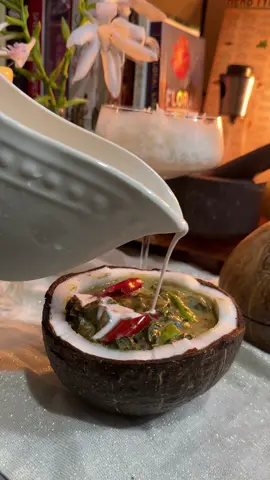 Yesterday i whipped up a mouth watering called Laing,one of the delicacies of my hometown Bicol, Philippines.For those who are not familiar with it  LAING is made with Dried/Fresh taro leaves, slowly cooked in coconut milk/ cream. It’s a popular dish in the Philippines. We had the best, the biggest top producer of taro in the Philippines. Our crops were grown in the most fertile soil in the world, thanks to the ashes from our beloved Mayon Volcano! Truly miss my hometown!  P.S. Im so happy i was able to grow my own Taro and Chili Peppers in our backyard!  If you want my recipe just comment  “ Recipe “ and I’ll dm you the full recipe! . . . #authentic #laing #bicoldelicacy #bicol #foodsharinggroup  #filipinocuisine #filipinoinamerica #pinoyfoodie 