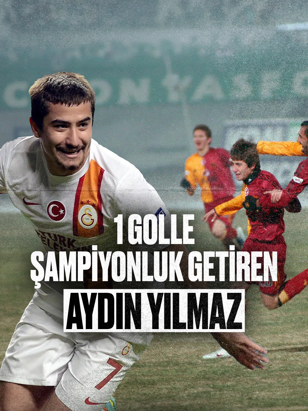 🏆 Galatasaray'ın 1 golle şampiyonluk mimarı: Aydın Yılmaz. #gdhspor #galatasaray #aydınyılmaz #süperlig