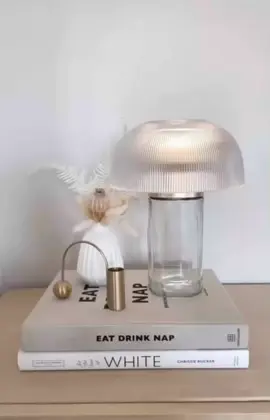 #hermosa #lampara #facil y #sencilla #reciclaje #tarros #cristal #ideas_creativas_para_ti 