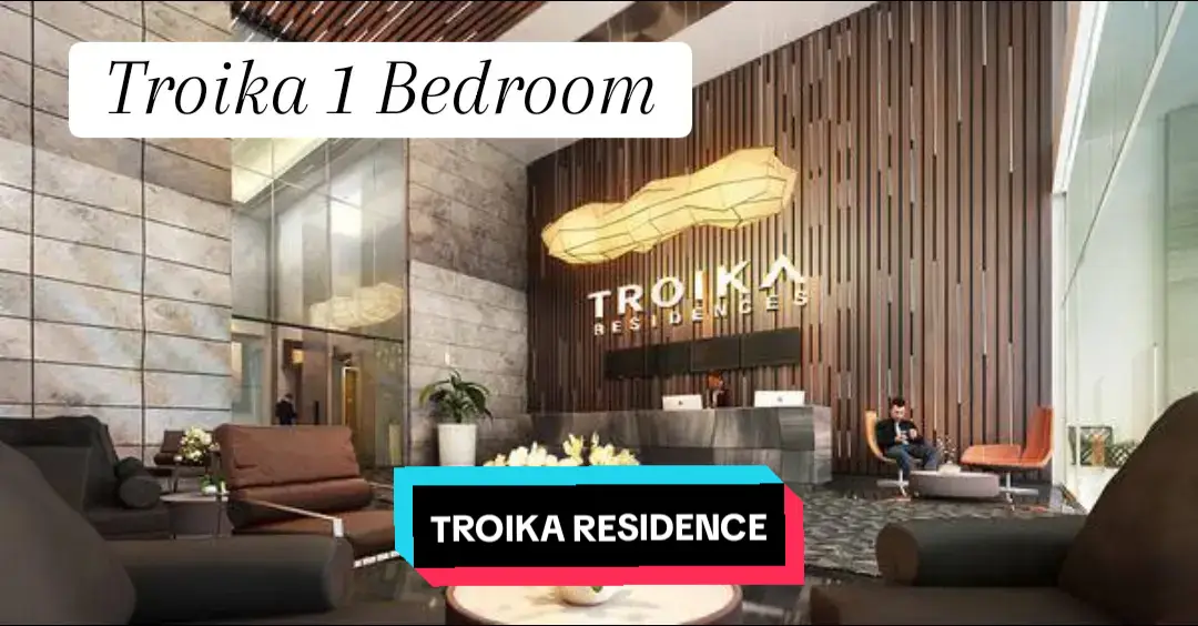 Troika Residence Kota Bharu. 1 Bedroom 1 Bath  Fully Furnished with ID done. Super Luxury  506 sq ft / Asking for RM480,000 Only #condo #luxury #apartment #fyp 