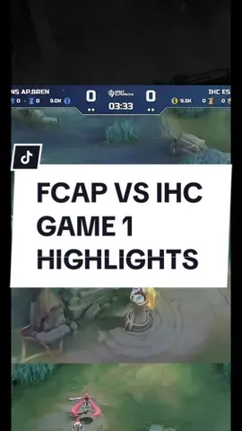 FCAP FIGHTS ITS WAY AND TAKES GAME 1 AGAINST IHC #FALCONSAPBREN #FCAP  #IHCESPORTS #IHC #SupernovaMLBB #GAME1 #MLBBSkinGifts #MobileLegendsBangbang #MLBB