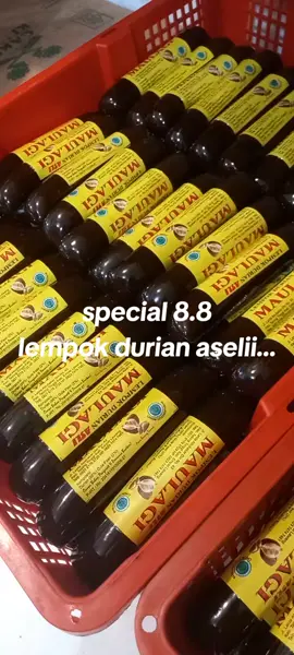 special promo 8.8 hari ini ajaa yaa.. #lempokdurian #lempok #lempokaslidurian 