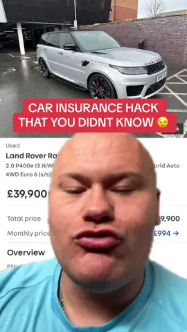 Car Insurance Hack 😳 #zacstudd #carsoftiktok #carguy #carinsurancetips #cartiktok #carinsurancehacks 