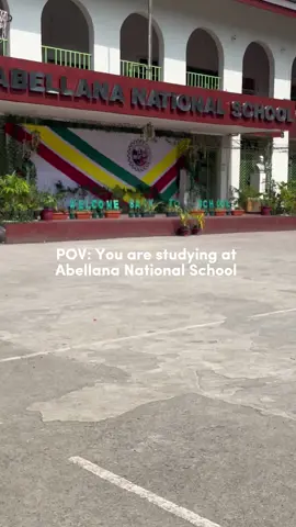 Pov: you are studying at Abellana National School#fyp #08 #abellananationalschool #highschool #foryou 