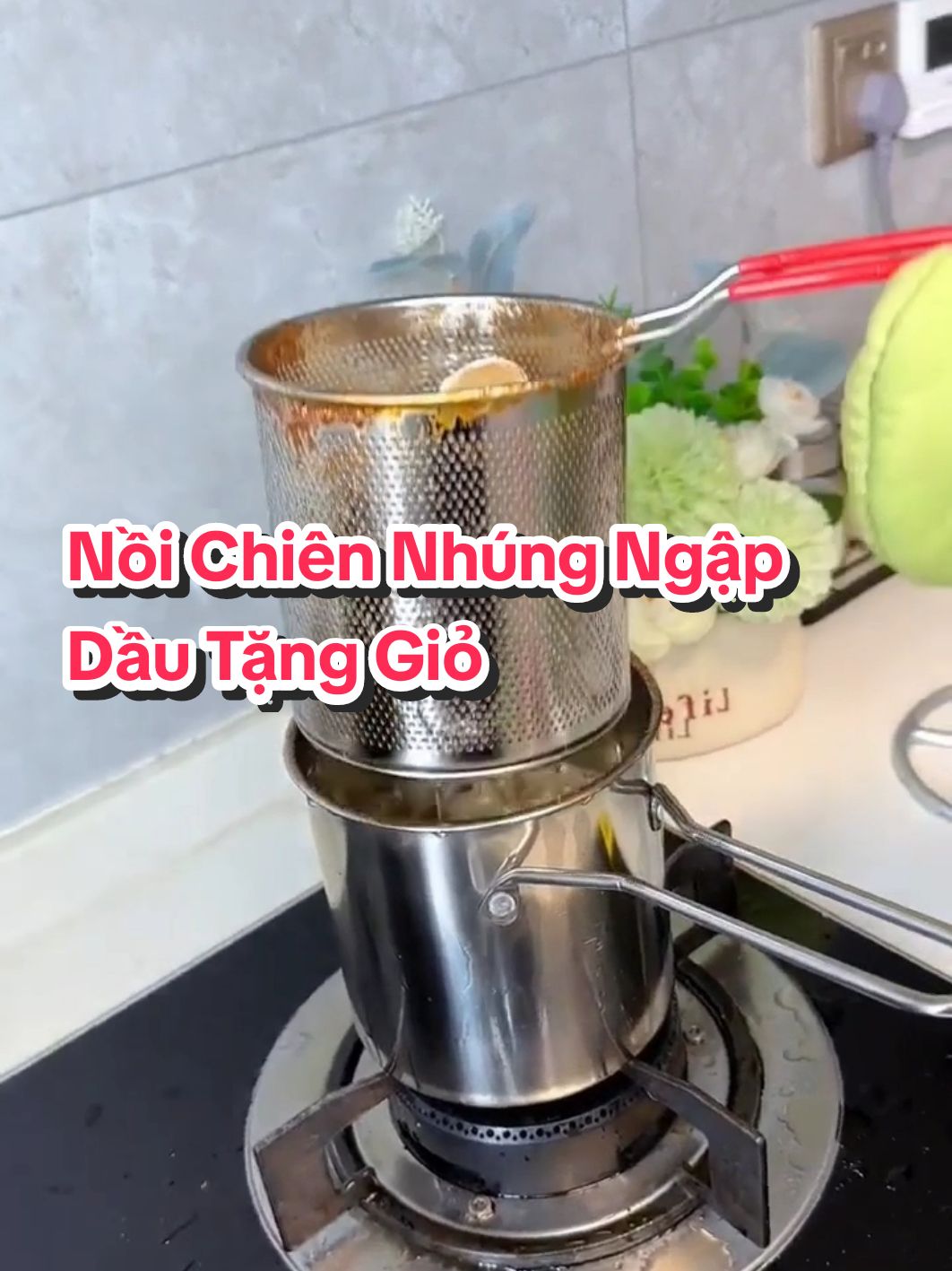 Nồi Chiên Nhúng Ngập Dầu #noichienngapdau #noichienlongsau #giadungtienich #giadungthongminh #giadung 