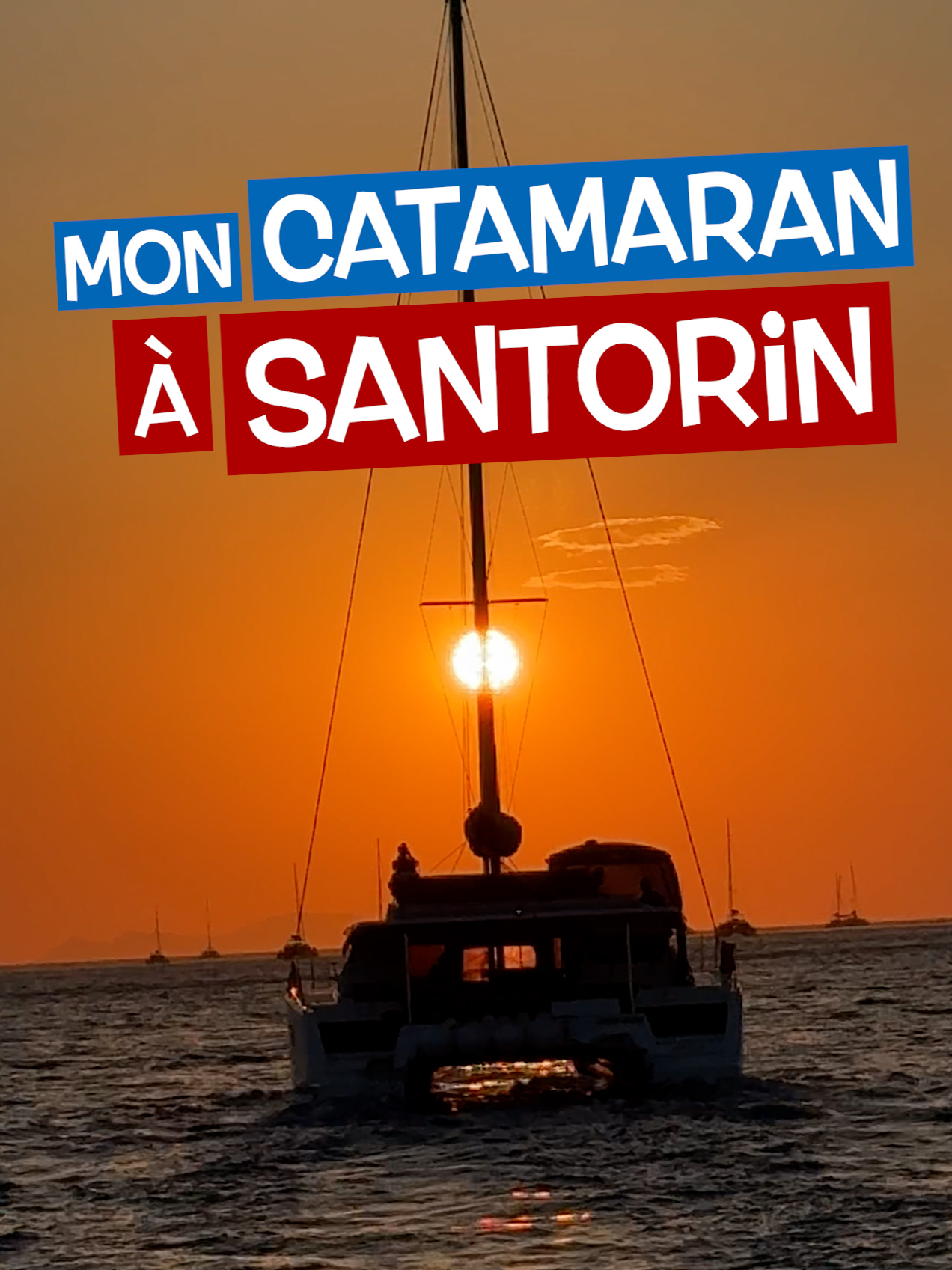 Pendant mes vacances à Santorin, je fais une sortie bateau à 1800 € #pog #santorini