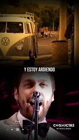 | Fire • Kasabian | #letrasdecanciones🎧🎶  #kasabianlive #kasabian #rockindie #indierock #indiemusic #music #indie #español #subtitulado #cosmic182 #fypシ #fyp 