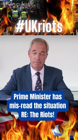 #NigelFarage doesn't think #KeirStarmer has done any good!? #UKriots #SocialUnrest #UKRiots2024 #Protests #UK #UKProtests #UKUnrest #LondonRiots #UKPolitics #CivilDisobedience #UKCrisis #CostofLivingCrisis #HousingCrisis #ProtestForChange #SocialJusticeUK #RevolutionUK #Immigration #Migrants #Islamaphobia