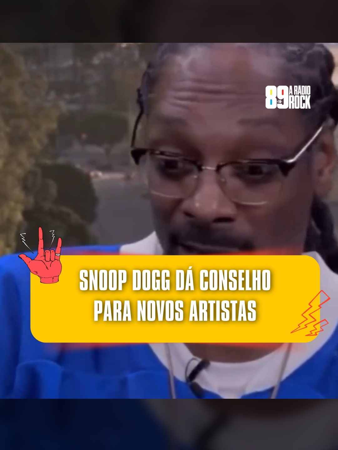 SNOOP DOGG DÁ DICAS PARA NOVOS ARTISTAS Se você quer começar no mundo da música, se liga nesse toquinho de empreendedorismo que o Snoop Dogg tem pra passar! Crédito: @papodevisaoprod (instagram) #89 #89fm #89aradiorock #89fmaradiorock #radiorock #aradiorock #rock #vivaorock #snoopdogg