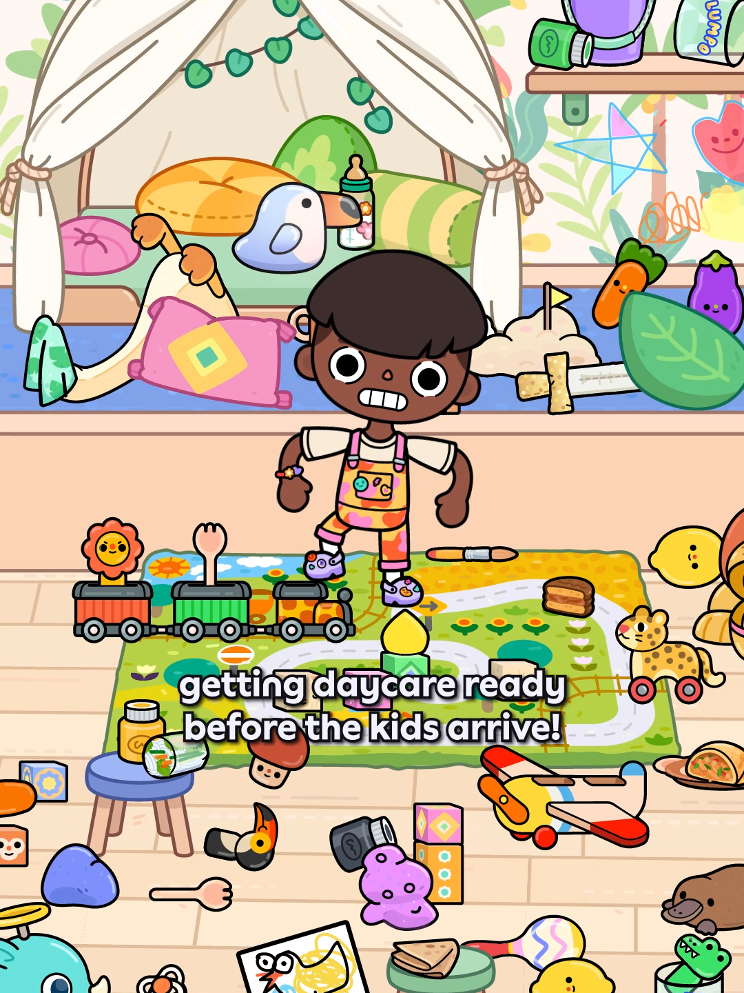 The kids are almost here! 🤸 Get ready to play all day at the Little Paws Daycare 🐾 and be anything you want to be in the Little Paws Style Pack! 👑 Little Paws Essentials is coming soon to #TocaBocaWorld 💘 Leave your fave animal emoji in the comments! 🦒
