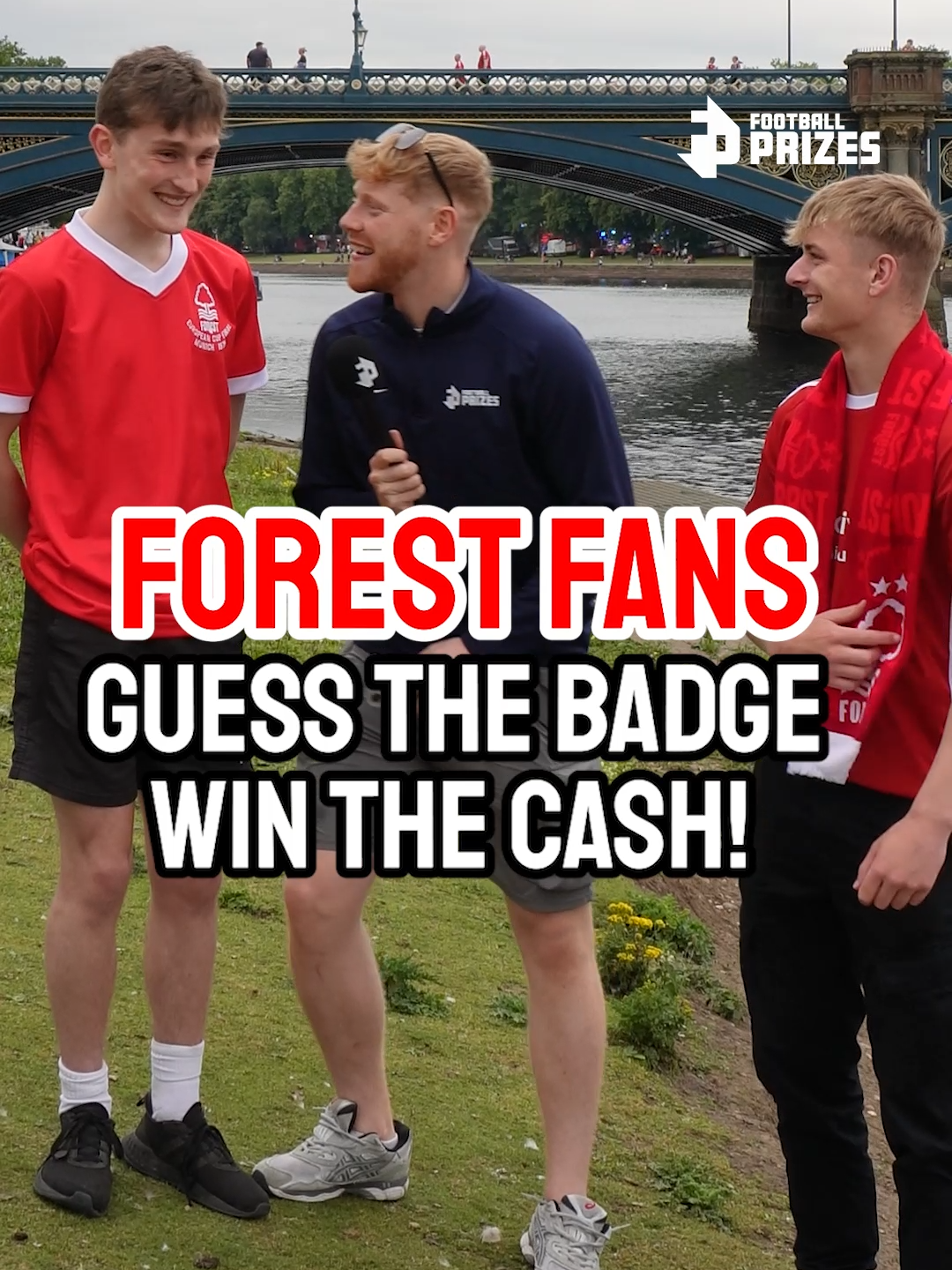 GUESS THE BADGE WIN THE CASH! 💰⚽ These two lads were class! Fair to say one of them carried the other 🤣 How many did you get right?!  #football #Soccer #cash #badge #win #footballprizes #money