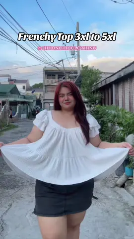 Frenchy Top from @CHUB N CHIC CLOTHING 