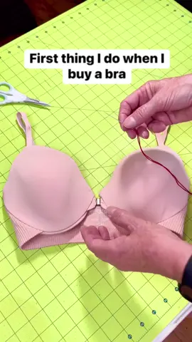 Easy way to tighten the gap #sew #sewing #bra #fashion 