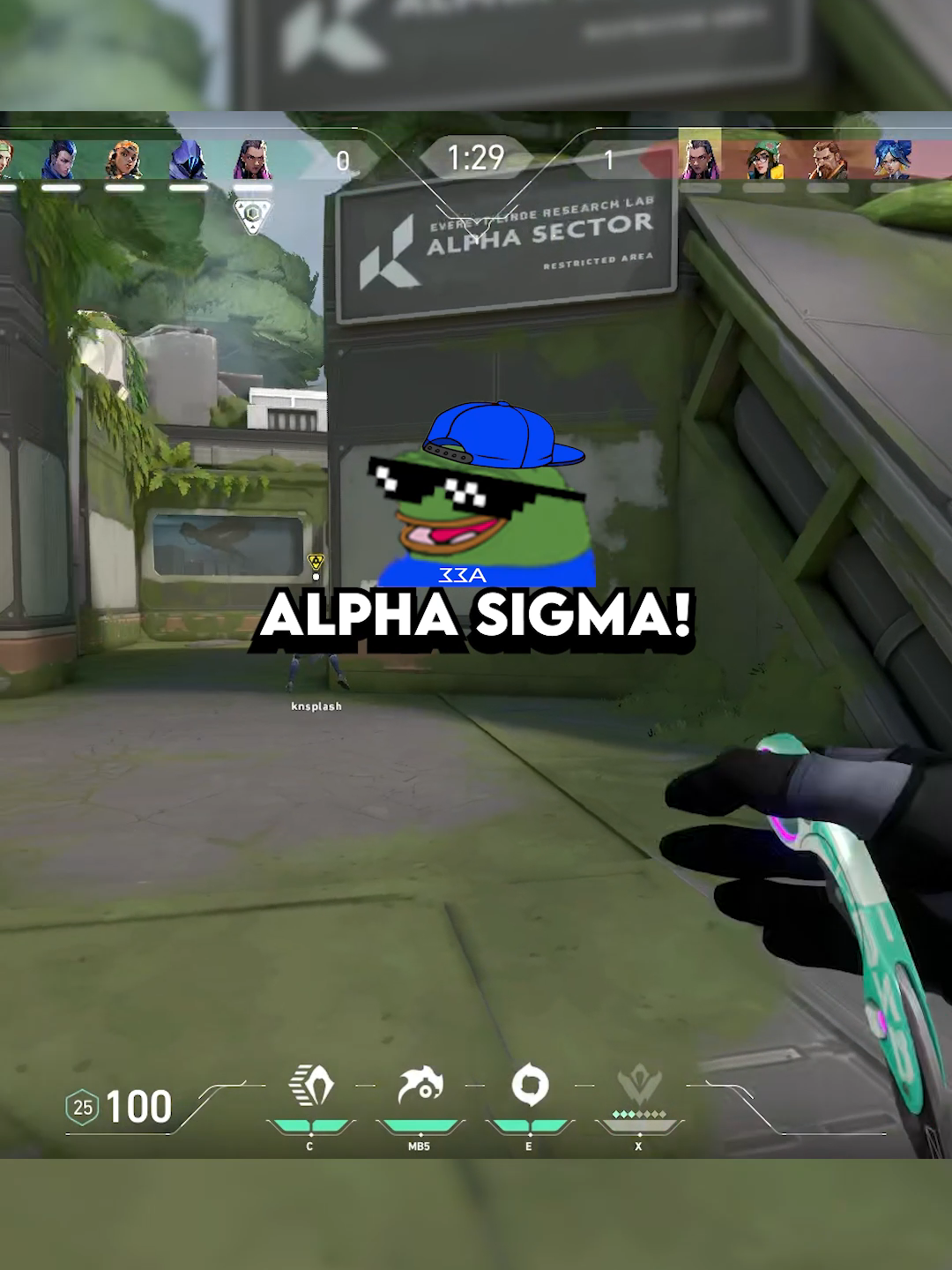 I love Alpha Sigma! @knsplash @neonguts_2 #Valorant #valorantclips #mantvalorant