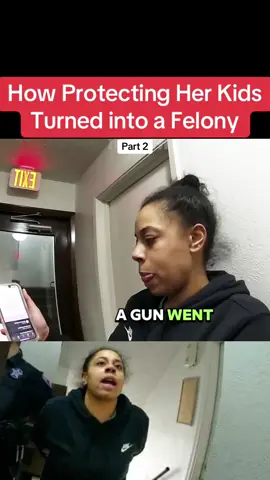 How Protecting Her Kids Turned into a Felony #cops #copsoftiktok #police #policeofficer #bodycam #foryou 