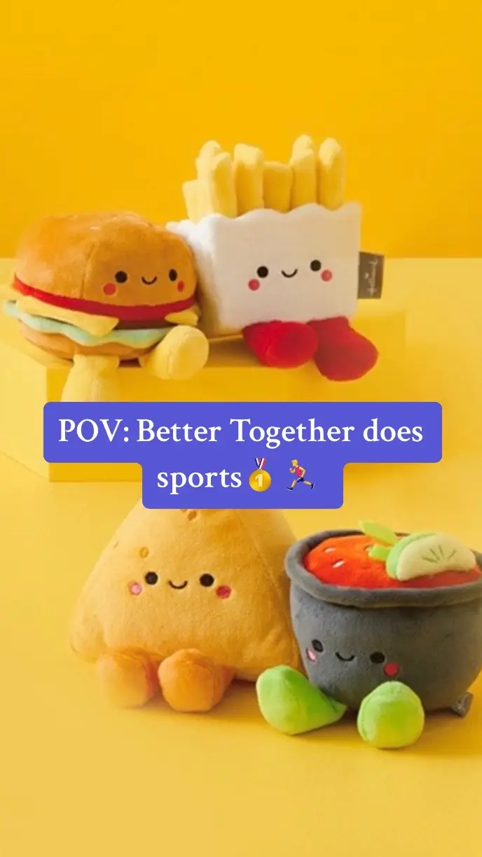 POV: Better Together does sports🥇🏃‍♂️ #fyp #plush #sport #sports #punny 