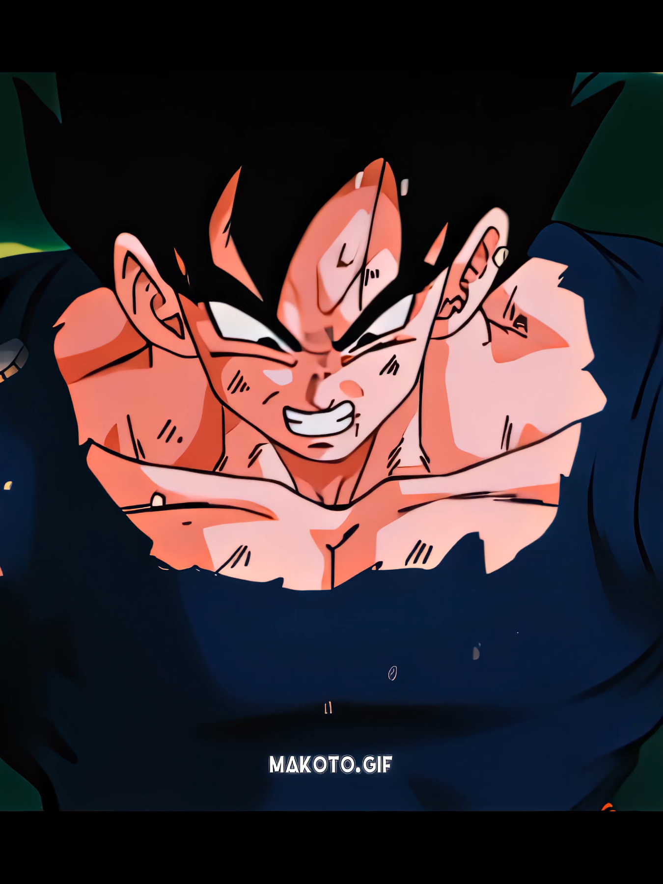 que grito!! #dragonball #goku #freezer #supersaiyan #anime #animeedit