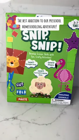 Loving this cut and paste kit! Its linked below. Perfect for preschool, pre-k and even kindergarteners getting used to using scissors! #homeschool #homeschoolersoftiktok #preschool #prek #kindergarten #MomsofTikTok #teacher #teachersoftiktok 
