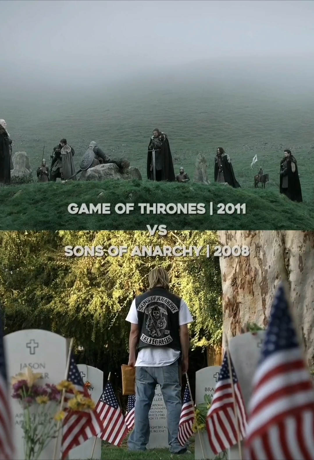 I love GOT | #gameofthrones #got #soa #sonsofanarchy #jaxteller #jaimelannister #daenerystargaryen #tv #tvshow #edit #1v1 #debate #comparison #viral 