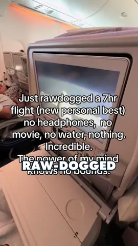 This man has discipline #travel #flight #plane 