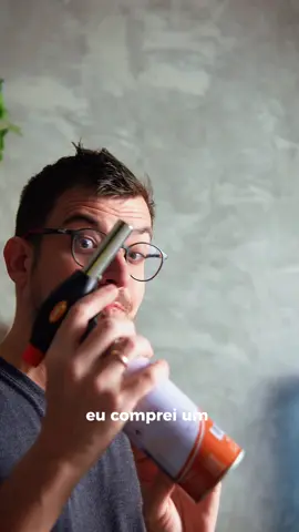 Comprei um maçarico 🔥