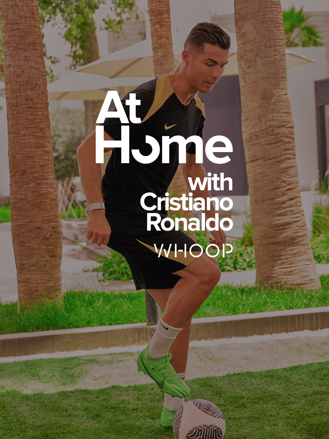 Kicking it at Cristiano Ronaldo's home pitch.⚽️ We took a tour of CR7's home in Riyadh and discussed what family, fatherhood, and legacy means to him. #cristianoronaldo #CR7 #housetour #soccertiktok #futbol #WHOOP #UnlockYourself