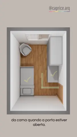 Ei mamãe, está com dúvida sobre o posicionamento dos móveis do quarto do seu filho? Venha conferir esse estudo de Layout! #Mae #BeBe #arquitetura #Criança #quarto 