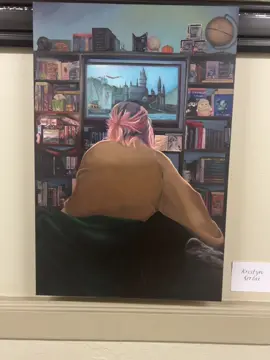 Kristyn is @ kriskayart on insta. What a wonder to see my worj in other people’s work!