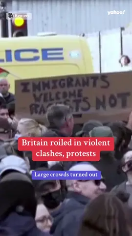 Britain has been roiled in violent clashes since last week after three young girls were killed in a stabbing, falsely believed to have been committed by an Islamist migrant. #news #yahoo #canada #newstoday #world #uk #protests #explained #fy 