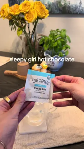 sleepy girl hot chocolate😴